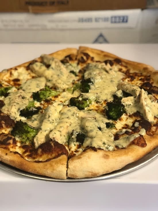 1/2 Tray of Chicken Broccoli Alfredo.