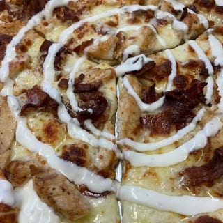 Chicken Bacon Ranch Pizza