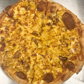 Buffalo Mac & Cheese Pizza